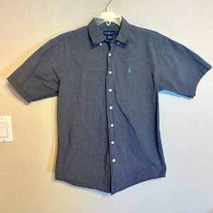 Ralph Lauren Boys Lg Button Up Short Sleeve Shirt